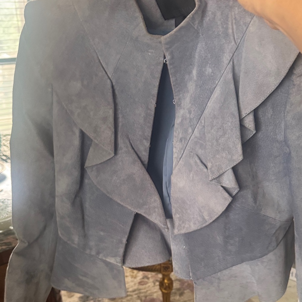 INTERMIX Light Gray Women's Blazer